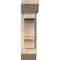Ekena Millwork Balboa Slat Smooth Bracket w/ Offset Brace, Douglas Fir, 5 1/2"W x 16"D x 20"H BKT0604X16X20BOA06SDF - alternate 3